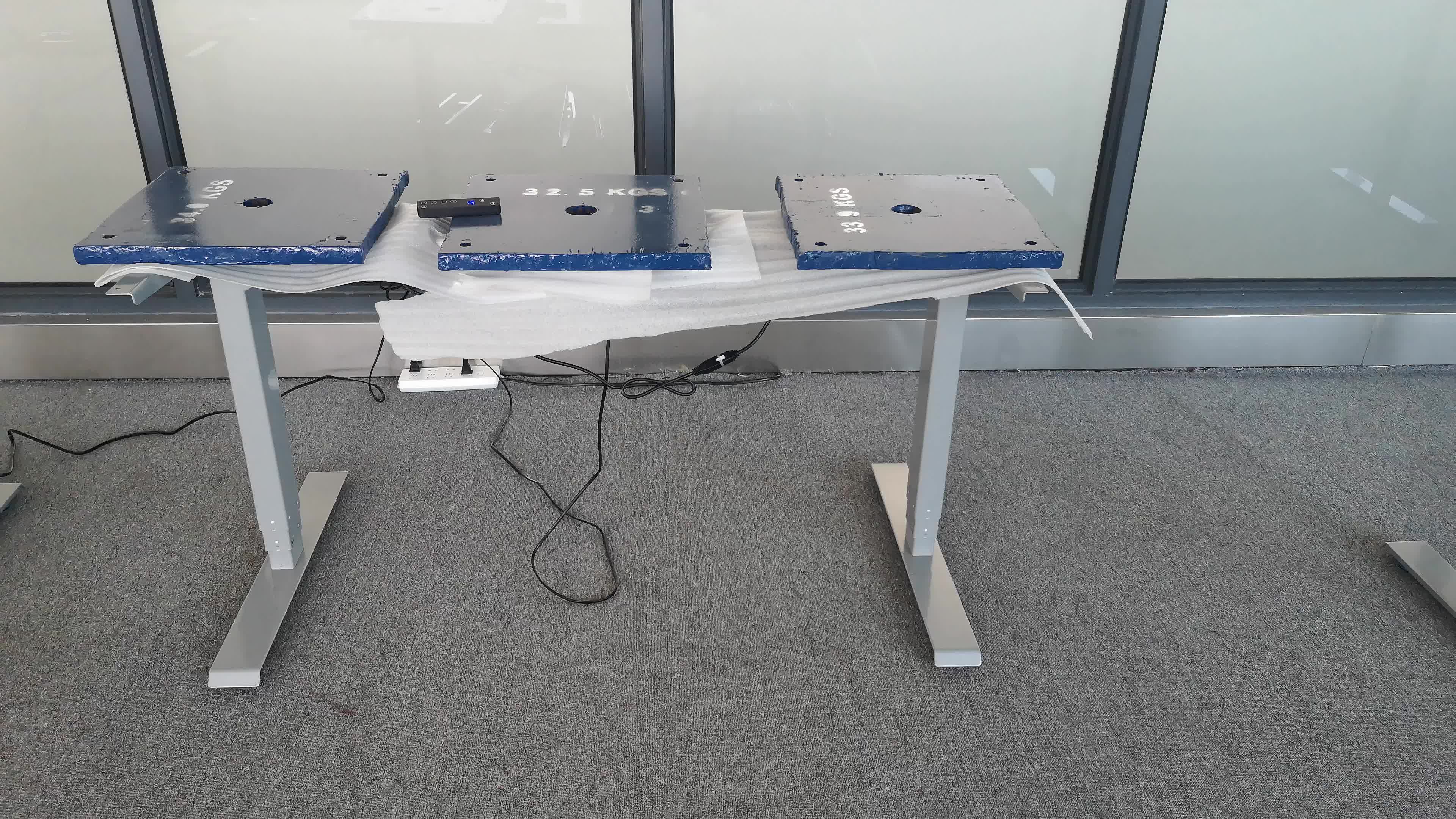 3 Segments Best Electronic Height Adjustable Raised Computer Desk