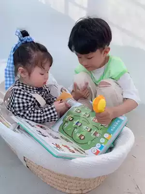 Fun point reading pen 3 generation anti-tearing Chinese and English bilingual hundred books 0-3-8 years old learning machine translation point reading machine children's early education reading Enlightenment picture book English artifact fun fun fun 4 generation Universal