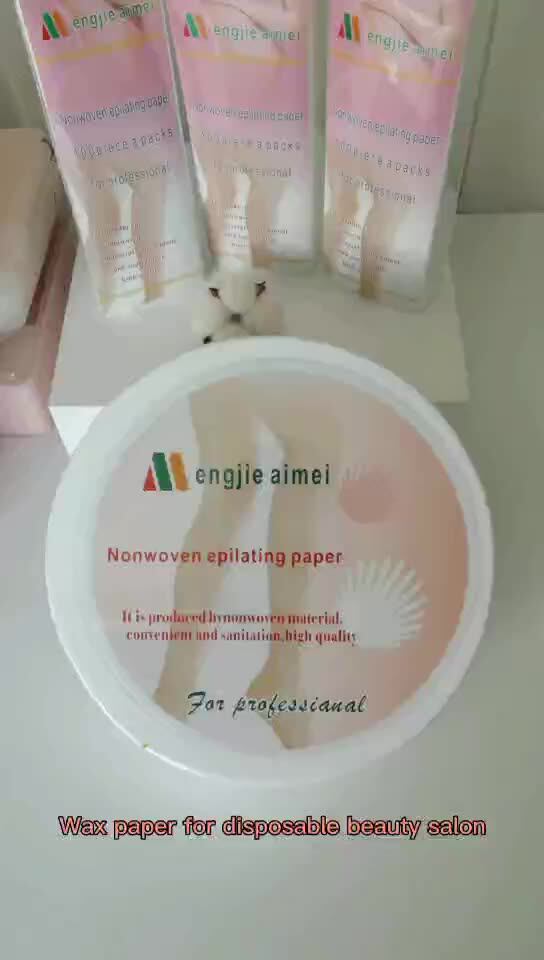 Disposable Strips Hair Removal Roll Depilatory Waxing Paper Strips Rolls Hair Removal Wax Strip