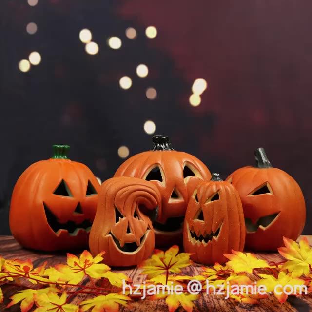 Holiday Wholesale Halloween Party Decoration Large Plastic Pumpkin With