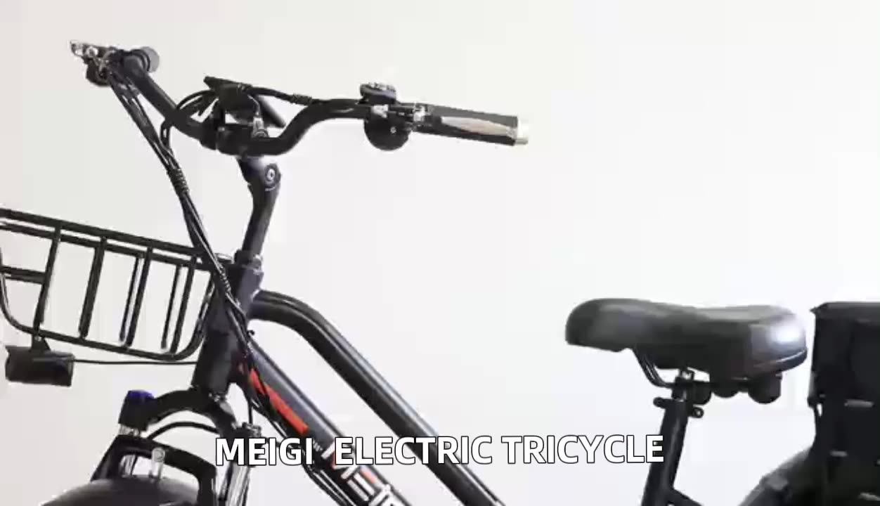 Meigi Volta Electric Cargo Tricycle For Adult Electric 750w Bafang Electric Cargo Bike Electric