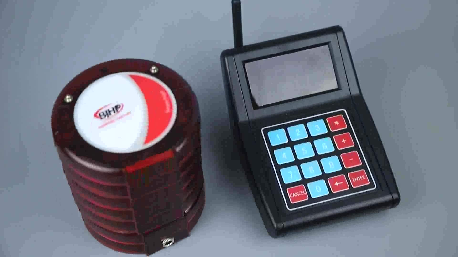Wireless Restaurant Waiter Table Alphanumeric Pager Beeper Buy Pager