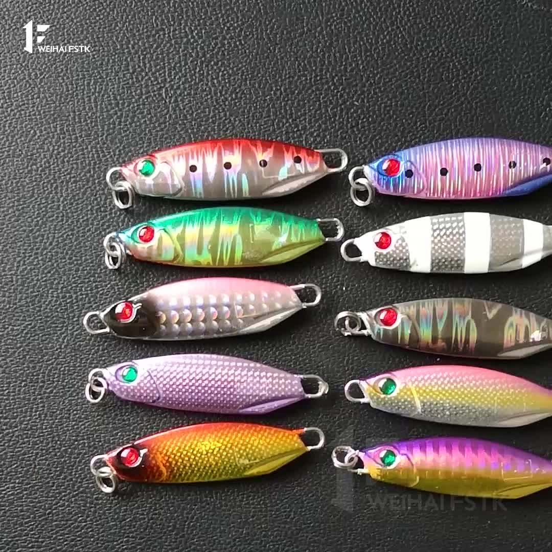 Fstk 20g Saltwater Jigging Lures Metal Slow Pitch Jig Buy Slow Fall