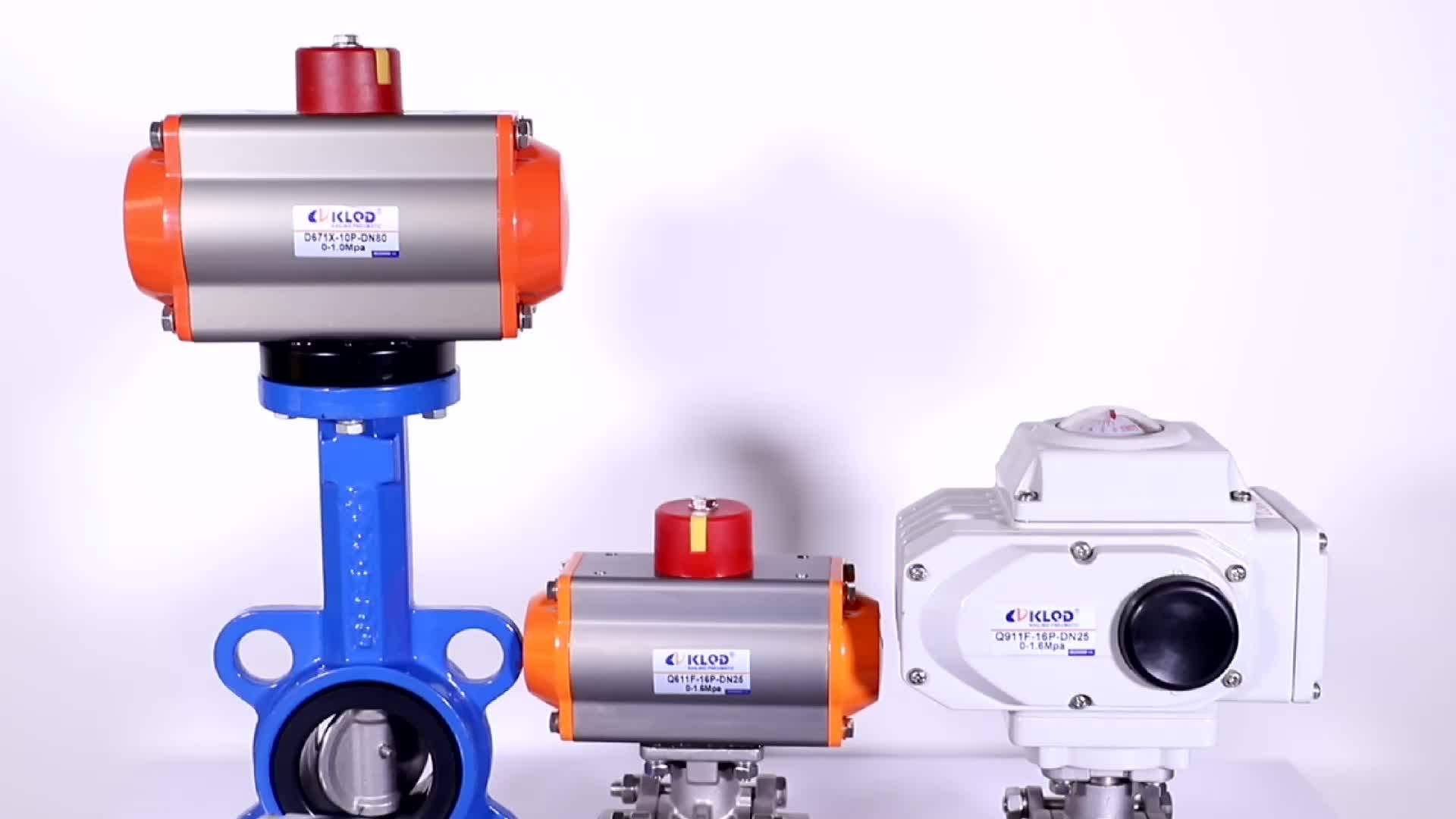 Q614 5f Series T Or L Type Electric Actuated Stainless Steel 3 Way Ball