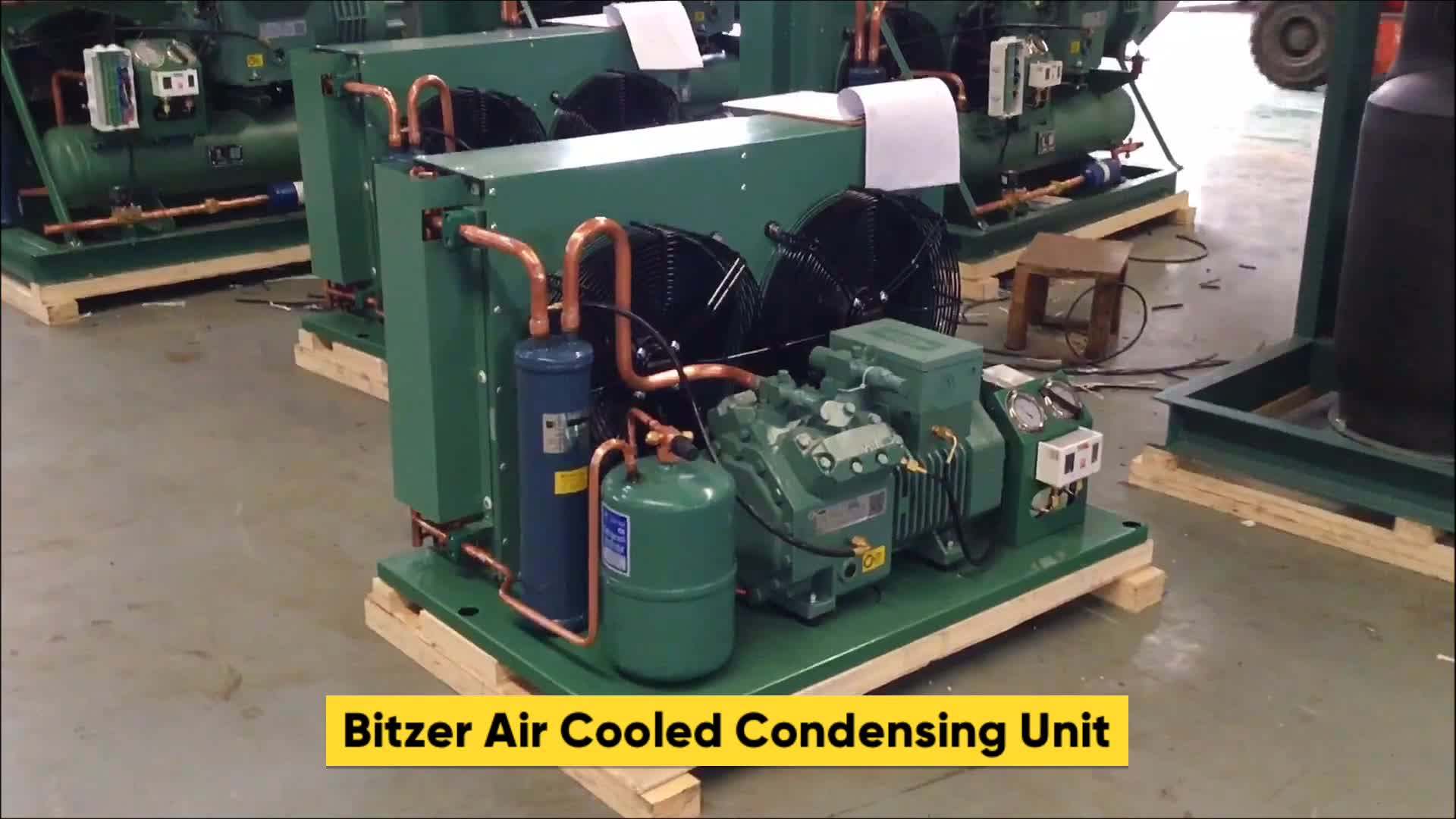 4hp Condensing Unit With Semihermetic Piston Compressor Buy 4hp