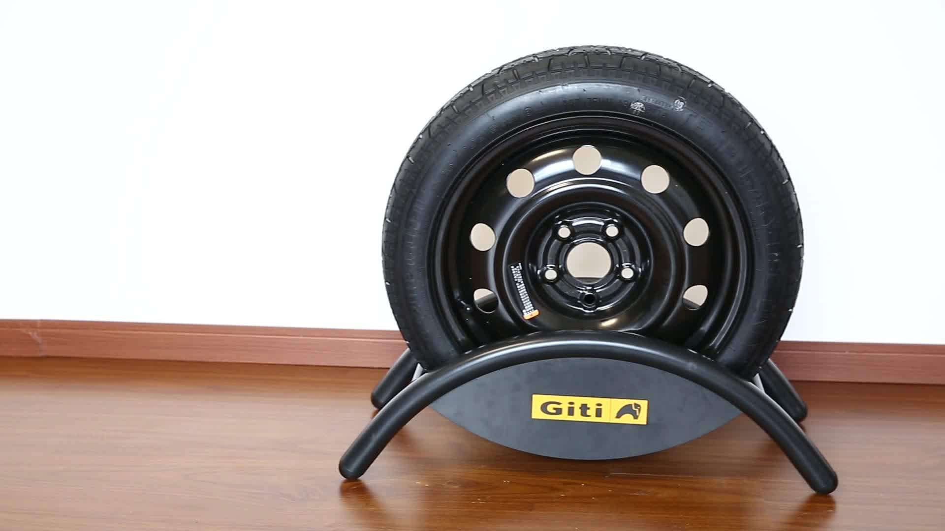 Mobile Tire Rack Moving Display Stand Tire Display Car Tire Display