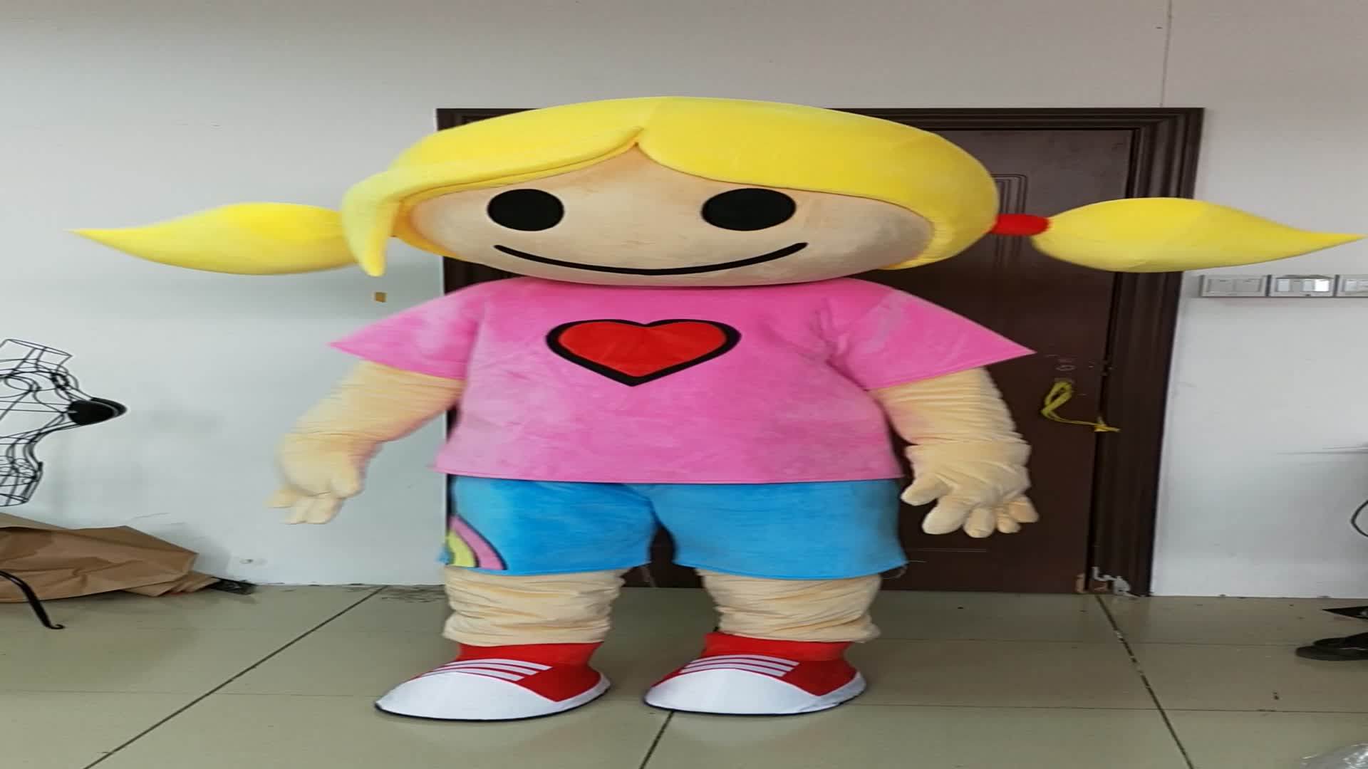 Bswm46 Custom Japan Mascot Costumes Sarah Girl Mascot Costume Buy