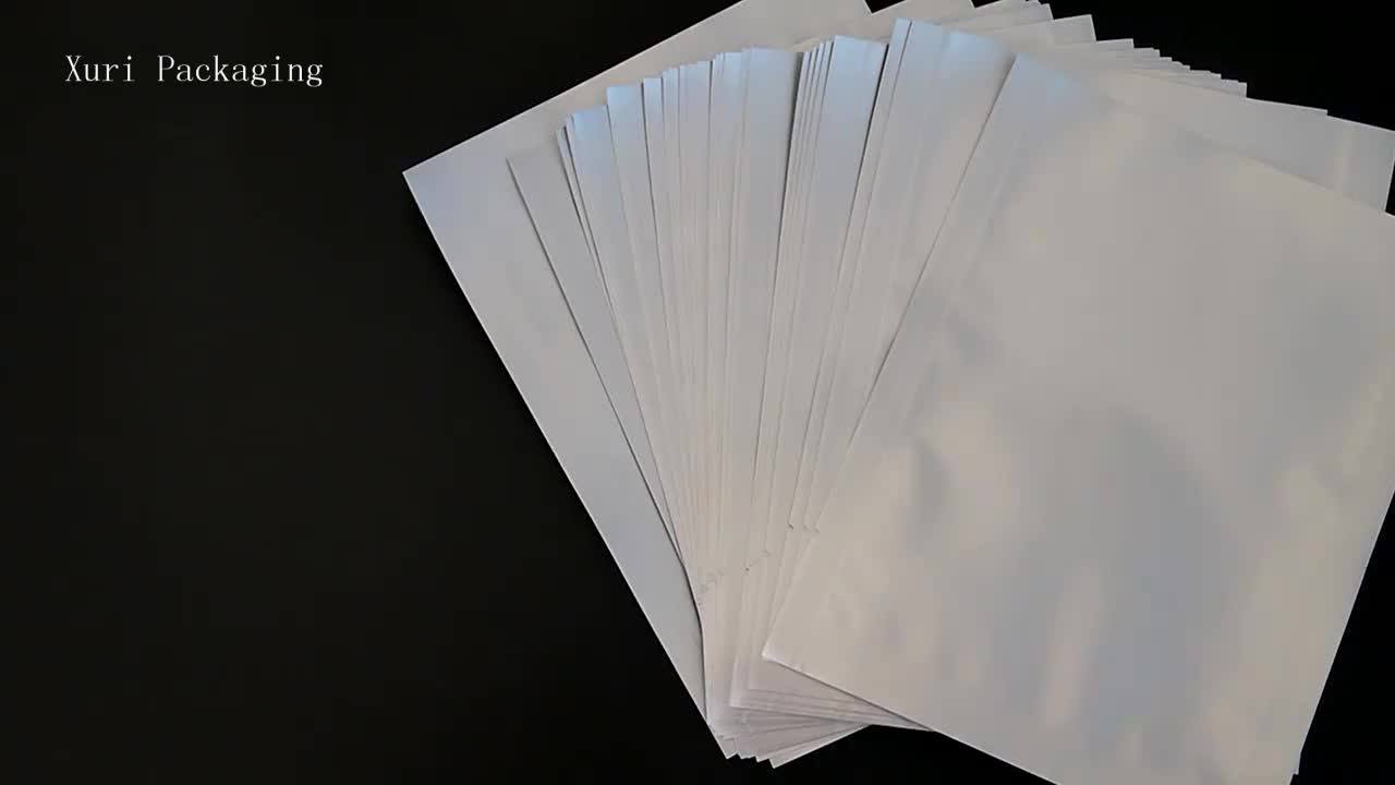 Microwave Oven Boiling Food Packaging 4 Layers Al Foil Vacuum Storage