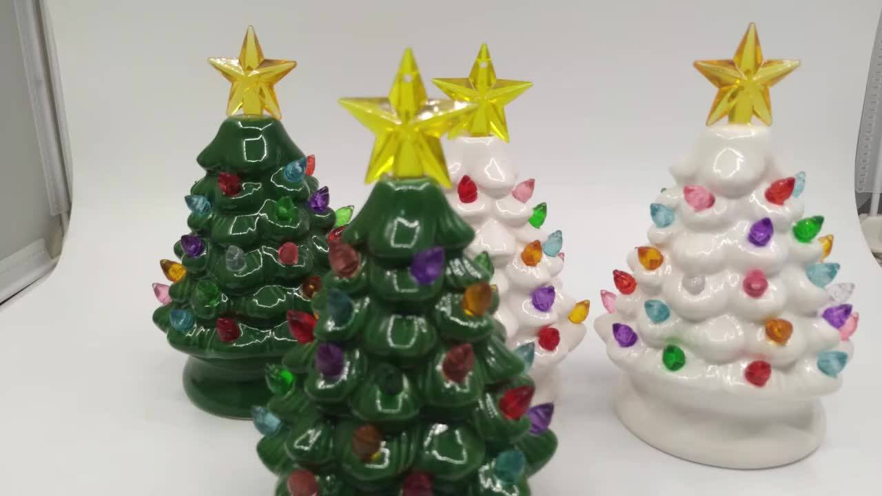 Custom Gleamy Led Ceramic Christmas Tree Buy Led Christmas Tree