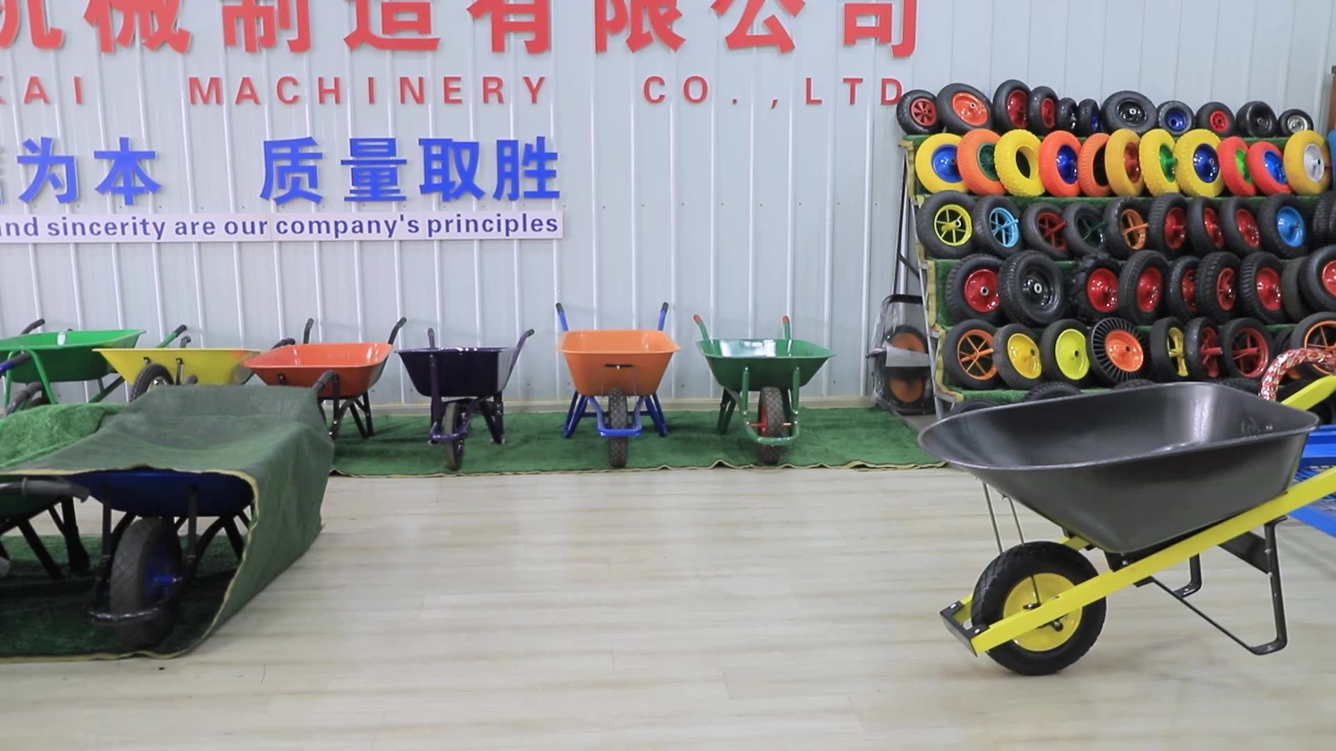 Wb7805 Builders Wheelbarrow 200kg Cheaper And Metal Tray Wheelbarrow 4.008 Air Wheel Wheel