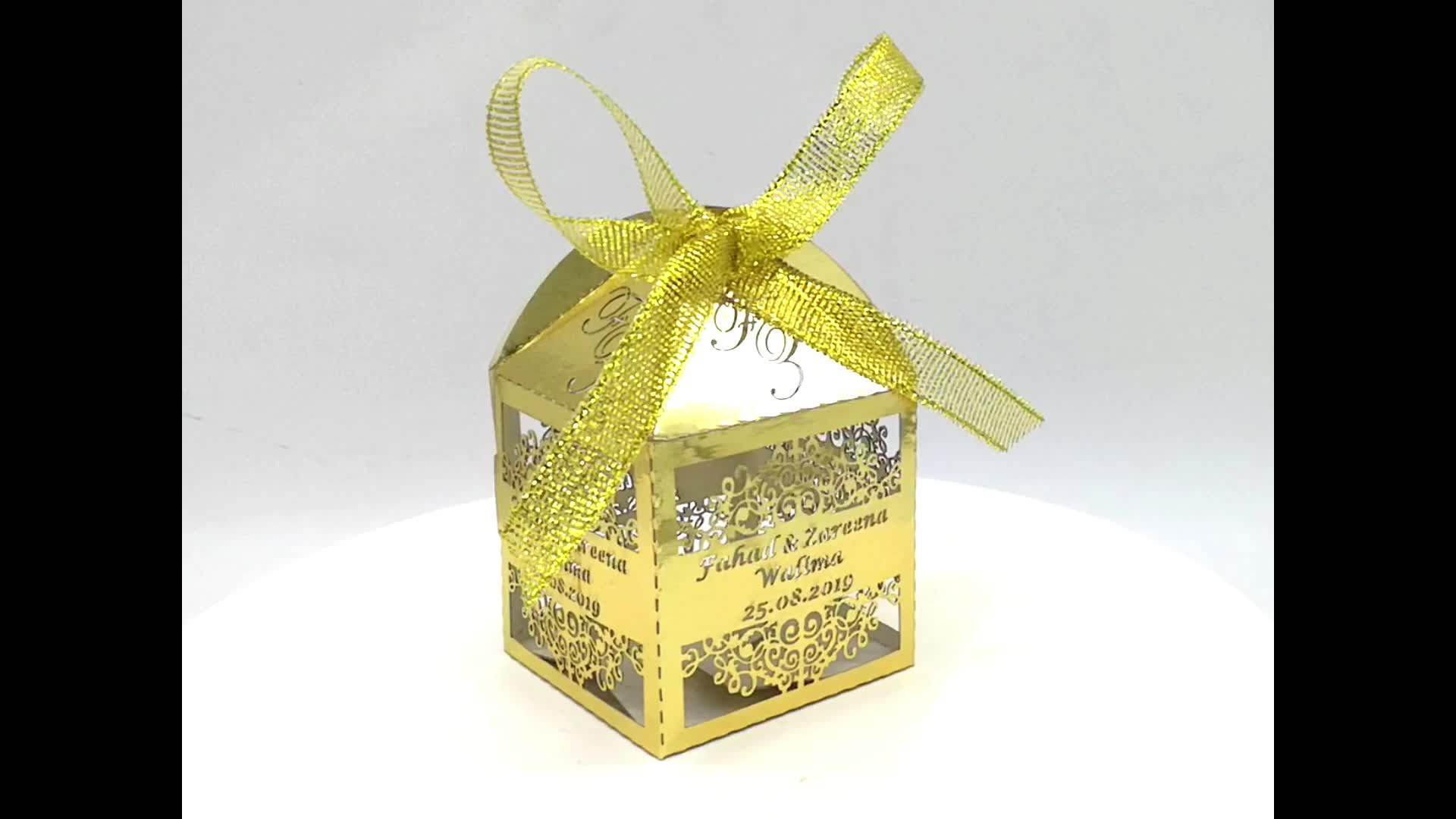 Laser Cut Arabic Wedding Favors Wholesale Islamic Wedding Favors