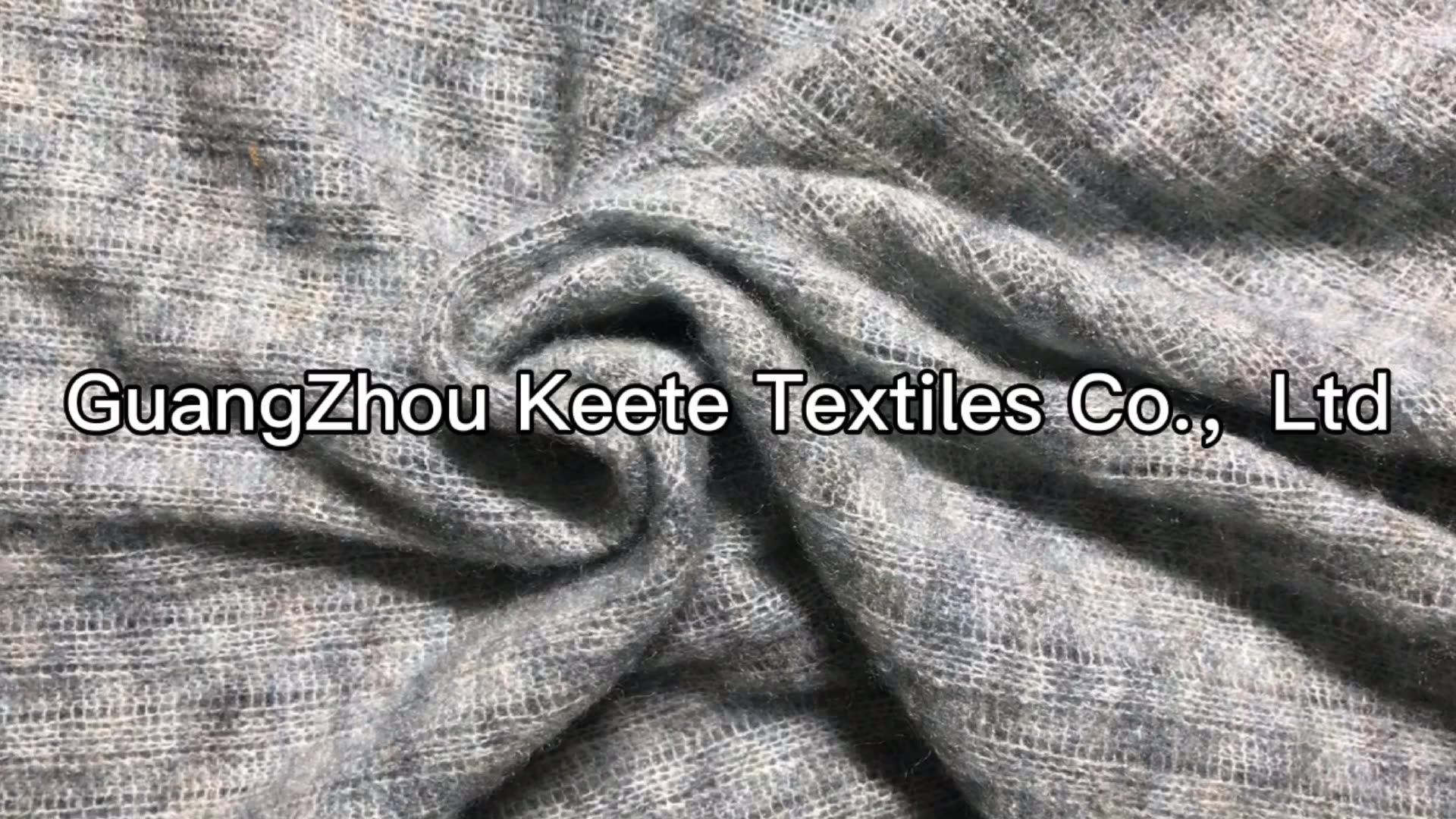 96cotton 4spandex Double Knit Jacquard Stretch Embossed Pattern