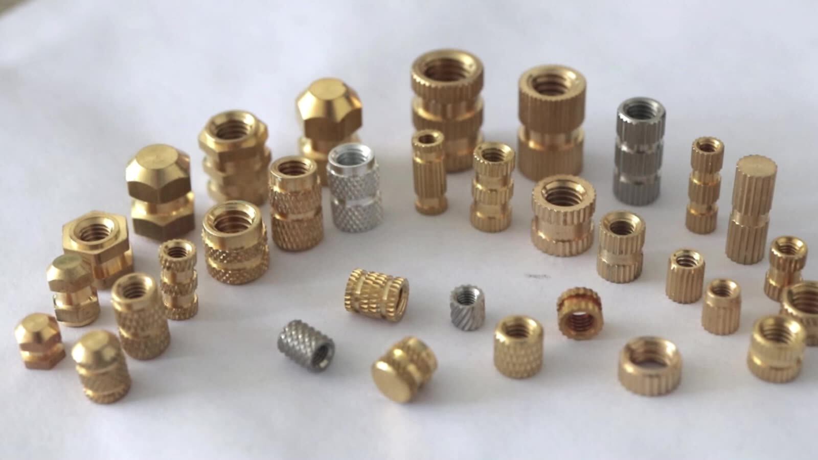 High Quality M4 Brass Hexagon Nut Threaded Insert Insert Nut Plastic