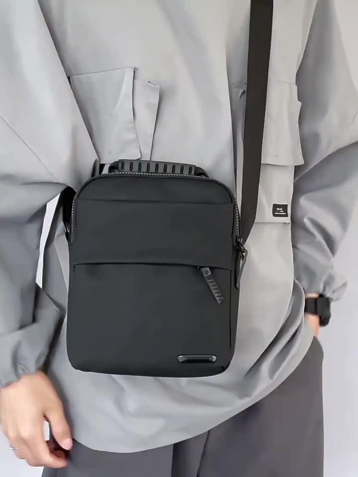 Oem Logo Shoulder Strap Messenger Bag High Quality Waterproof Cross