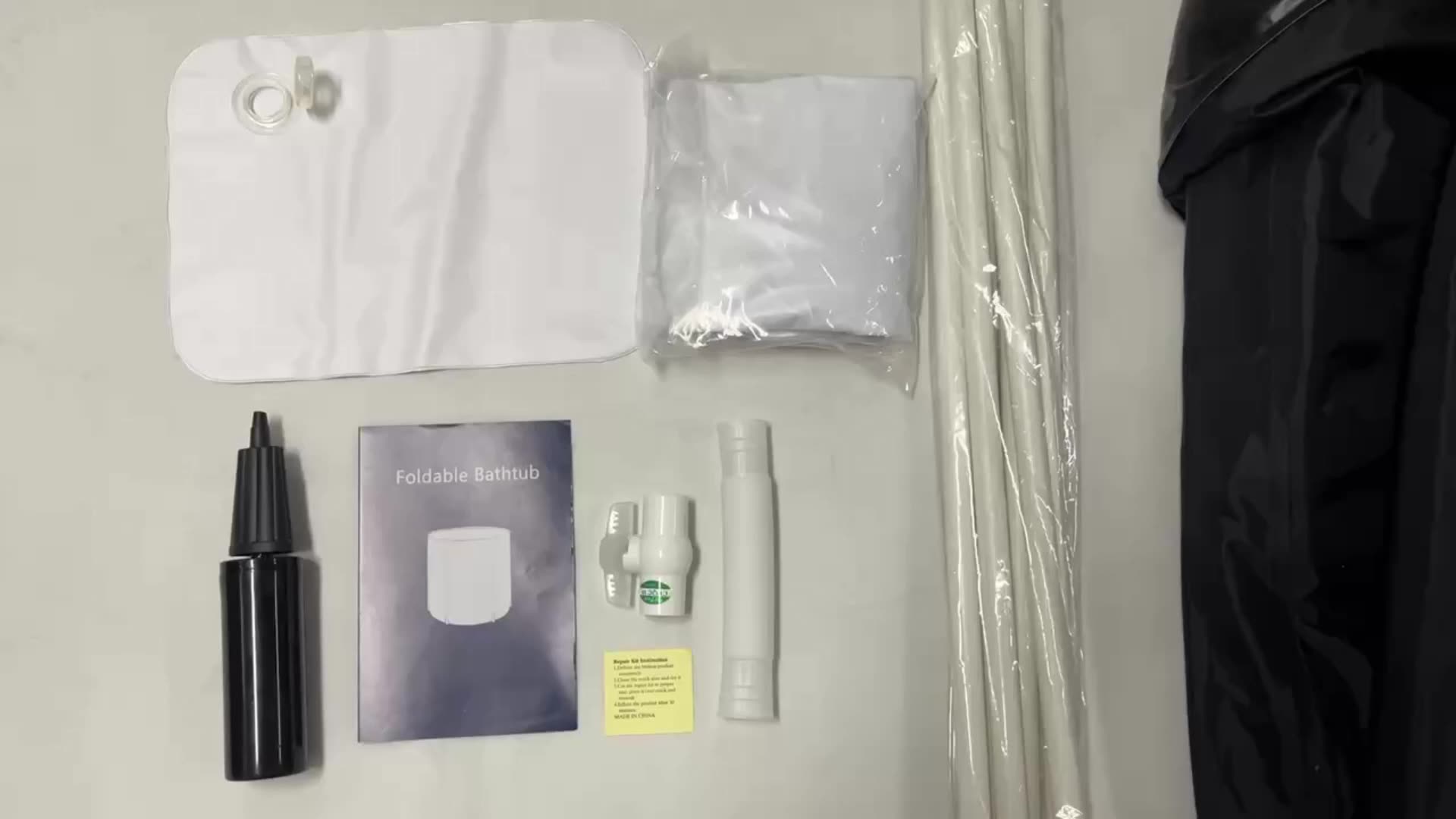 Inflatable Ice Bath Recovery Tub Portable Blow Up Ice Soaking Bathtub