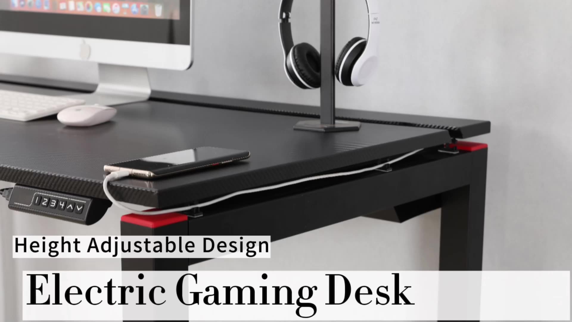 Ada New Design Ergonomic Rgb Led Light Computer Laptop Office Work