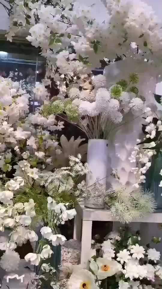 F1319 2019 New Wholesale Artificial Latex Real Touch Rose Buds Flower