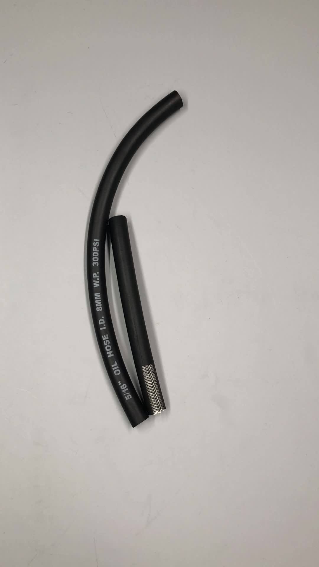 Wire Braided Fuel Rubber Hose,Nbr Hydraulic Rubber Oil Hose Buy Wire