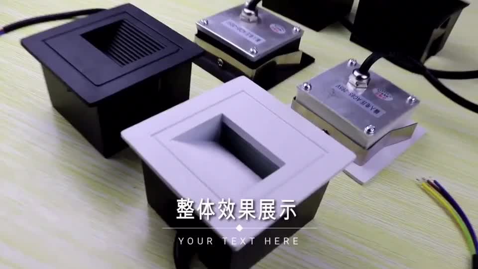 Modern Indoor Outdoor Stair Step Wall Lamp 3w Recessed Led Step Light