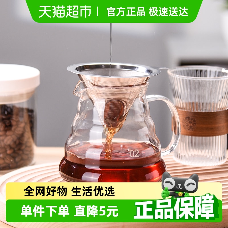 クリトンコーヒーフィルター ステンレススチール ハンドブリューコーヒーフィルターペーパー 超微細暗号化コーヒーパウダー漏斗