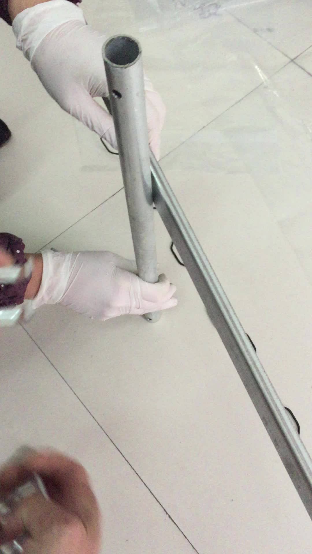 Greenhouse Aluminum Wire Lock Profile Worked With Zig Zag Wire 1.2mm