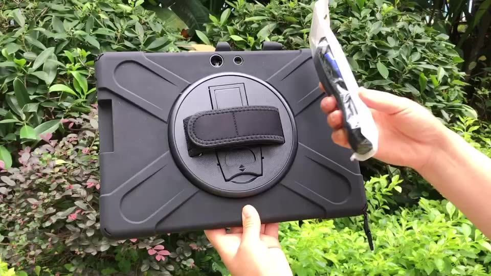 Shockproof Silicone Case For Microsoft Surface Pro X 13 Inch With Hands Strap Buy Triple