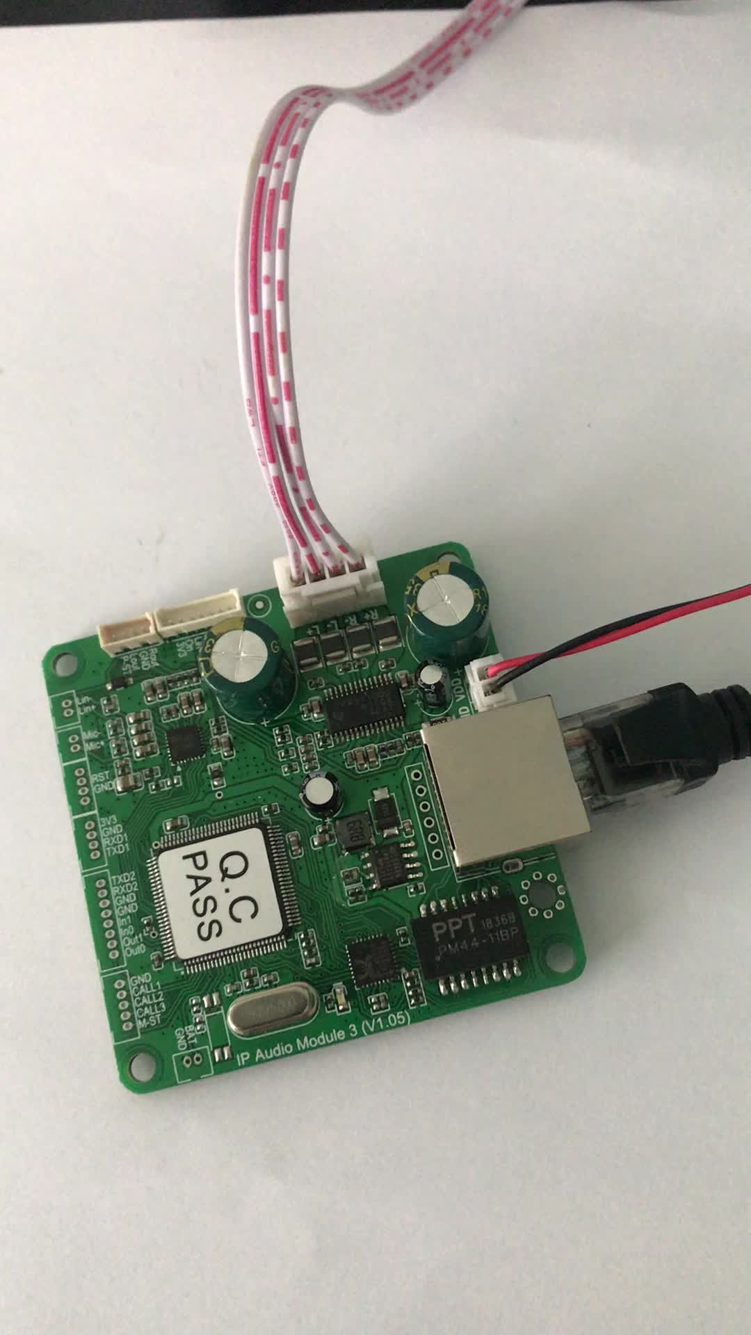 Network Audio Module,Ip Broadcasting System Board,With Power Amplifier