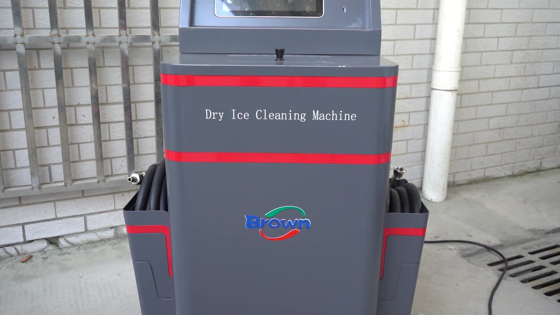 Hot Sell Dry Ice Blasting Machine Industry Dry Ice Cleaner Carbon