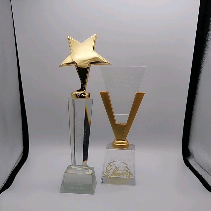 2020 Custom High Quality Excellent K9 Glass Crystal Award Souvenir Gift