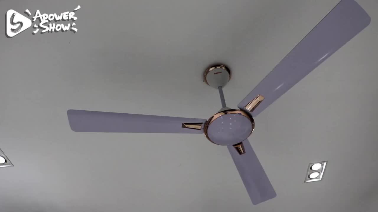 India Design Of Decorative Ceiling Fan For Copper Winding Of 56'' Big