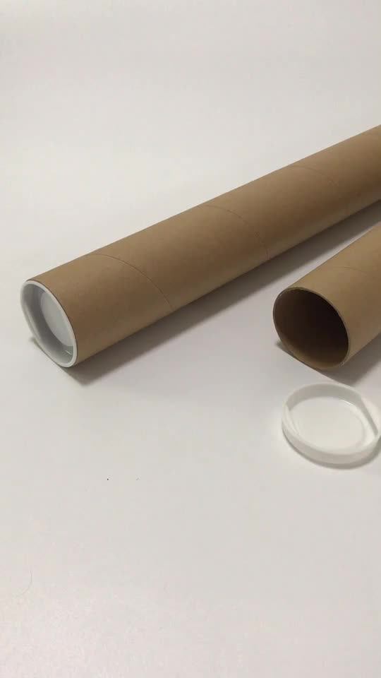 2mm Thickness Cardboard Kraft Paper Cardboard Shipping Tube Poster