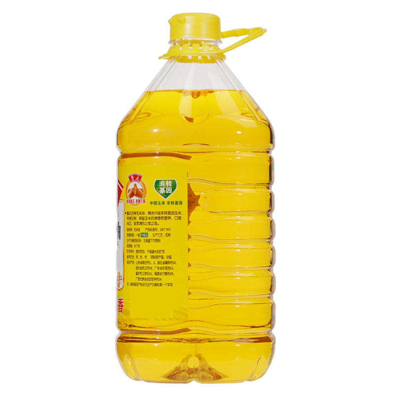 Luhua Pressed Corn Oil 5L Non-Gmo Physically Pressed Healthy Seasoning Nutritional Household Edible Oil