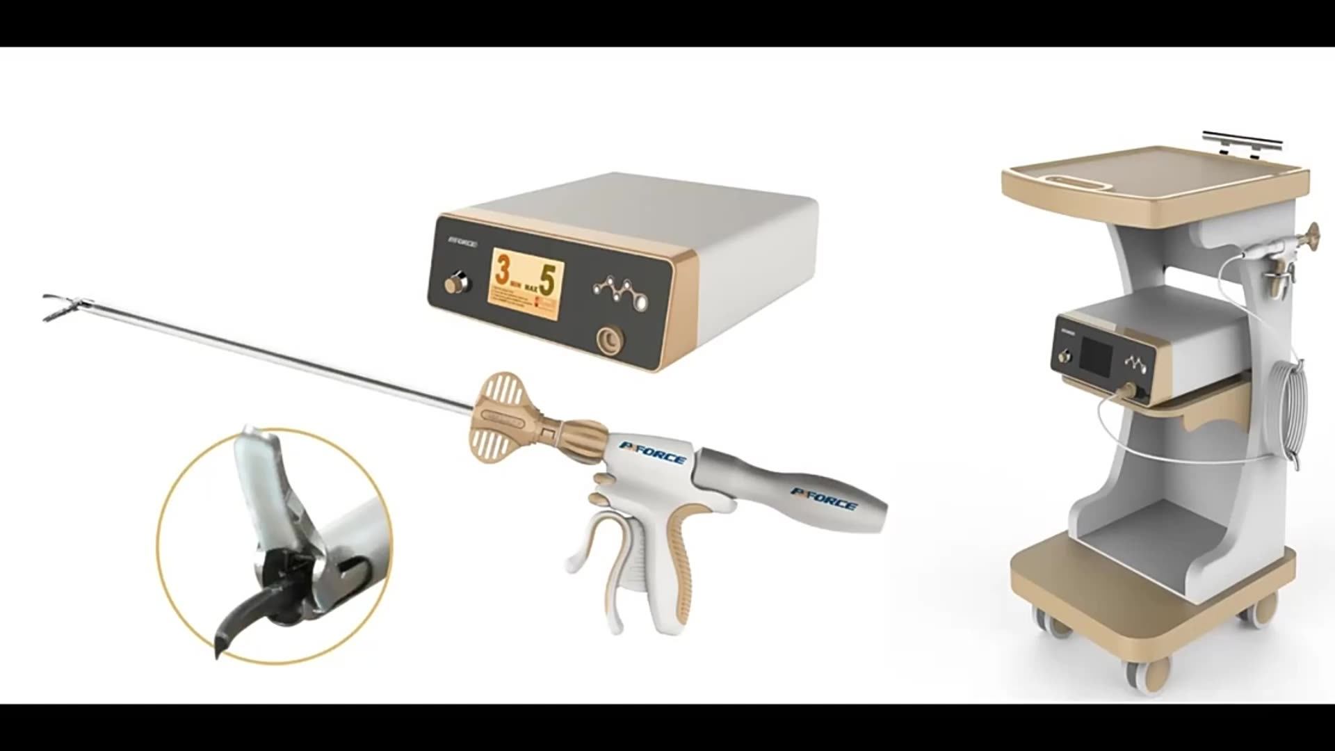 Portable Medical Ultrasonic Scalpel Surgical Laparoscopic Instrument