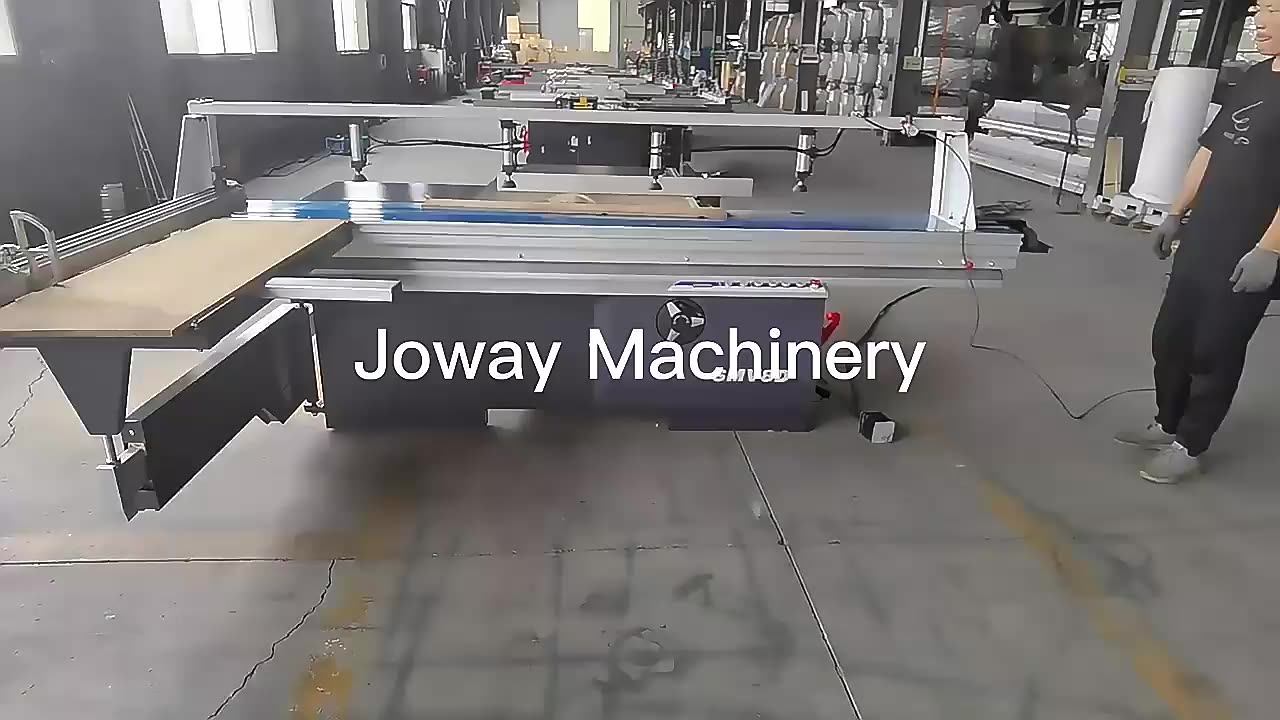 Vertical 380v Woodworking Sliding Table Saw For Cutting Mdf Pvc Panels