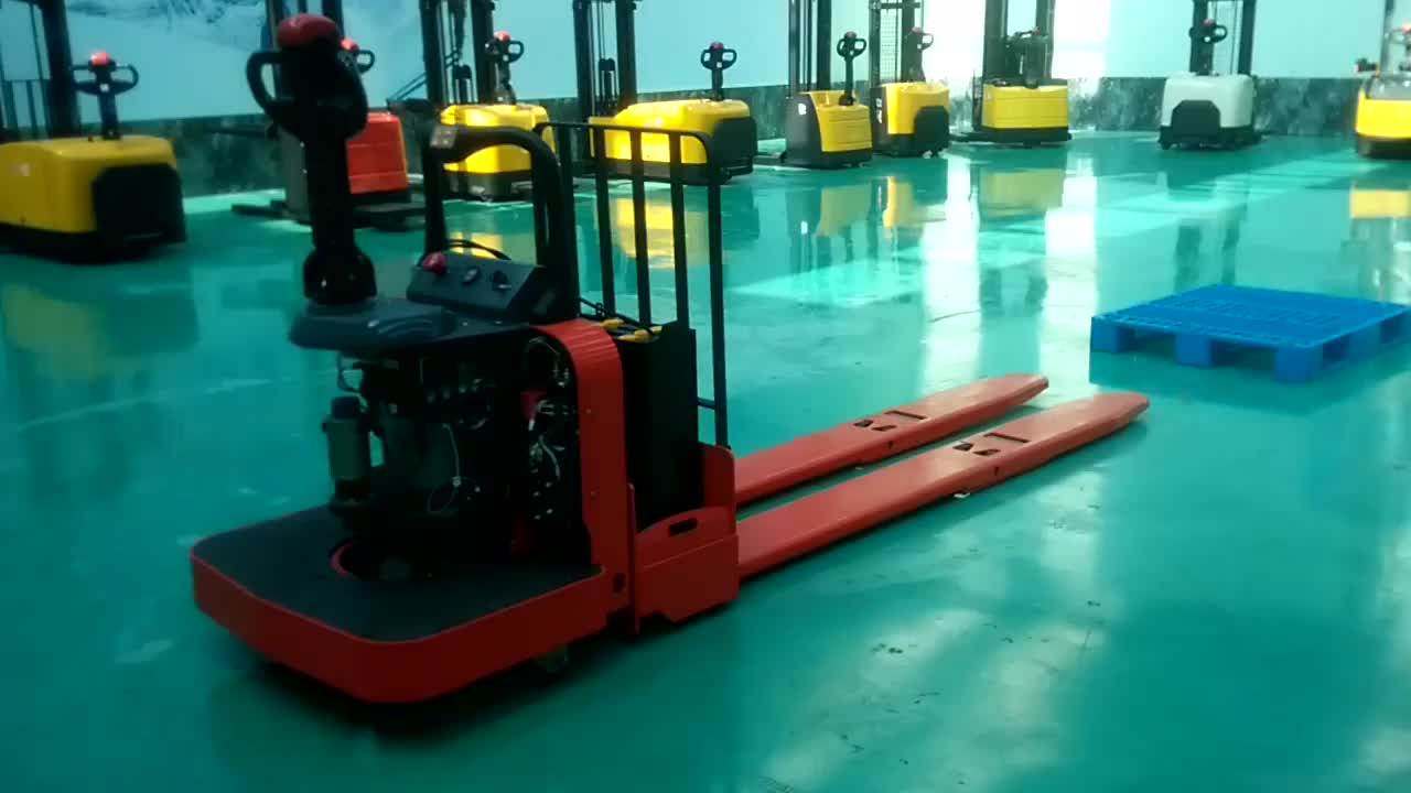 3.5ton Rider Double Pallet Electric Pallet Truck With Long Fork Buy 3