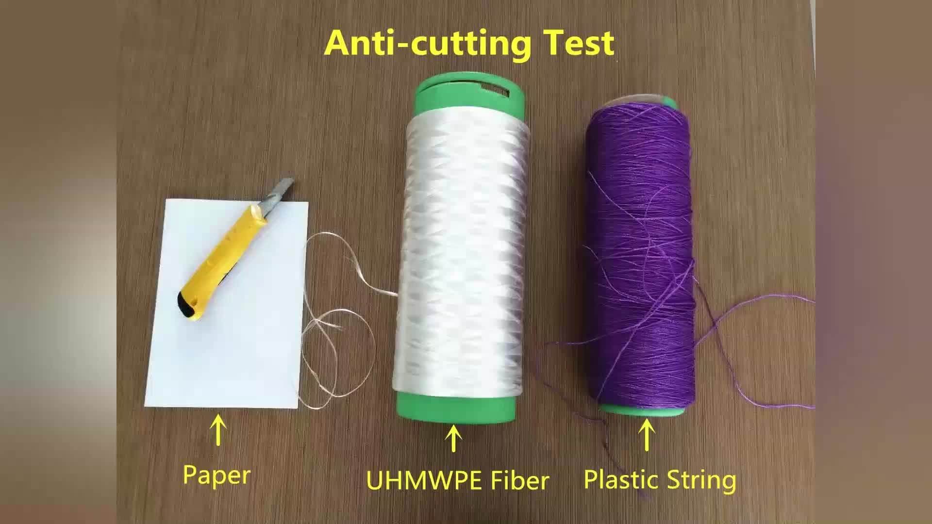 20d 30d 40d Uhmwpe Yarn High Modulus Polyethylene Twisted Hmpe Fiber