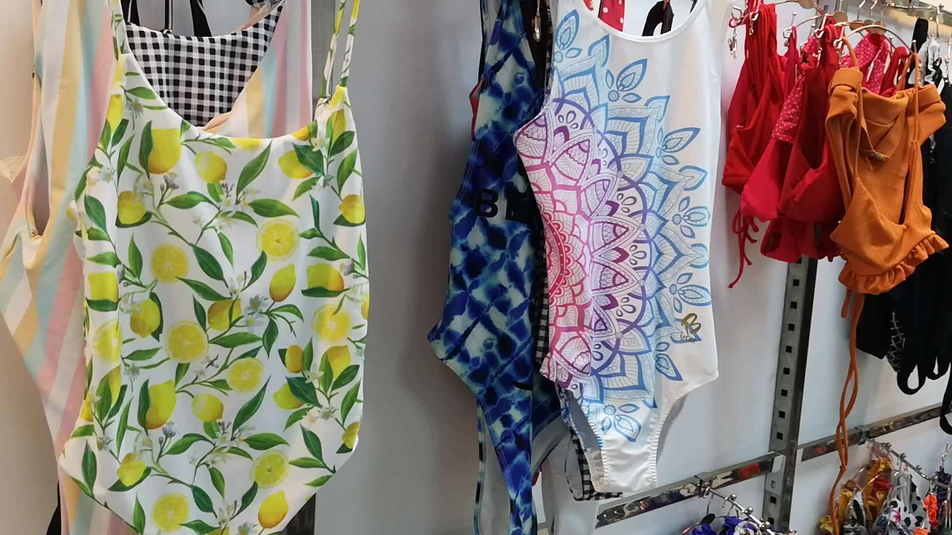 Oem Custom Kids Swimwear Manufacturer Low Moq Cute Lovely Baby Girl