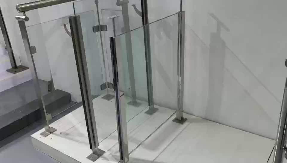 Outdoor Ss316 Glass Balustrade Railing Standoff Pins Brackets Glass