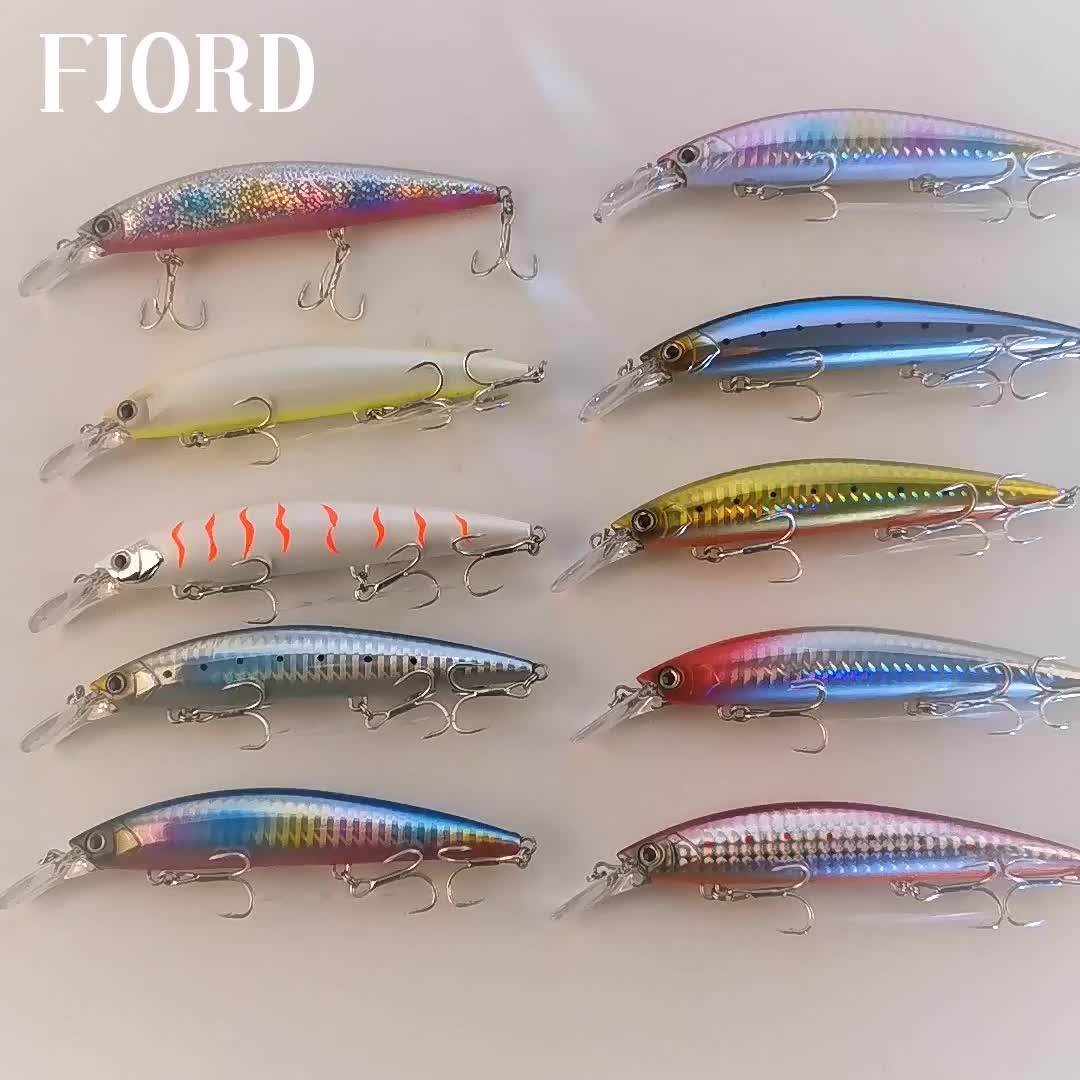 Fjord High Quality 29g/37g Sinking Minnow Fishing Lure Hard Plastic