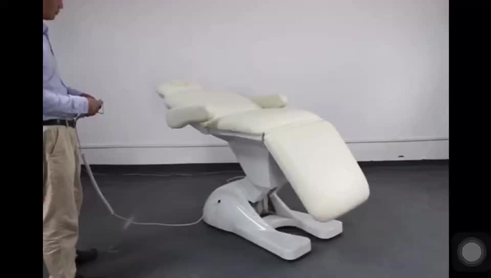 Reclining Spa Salon Electric Beauty Bed/adjustable Treatment Facial