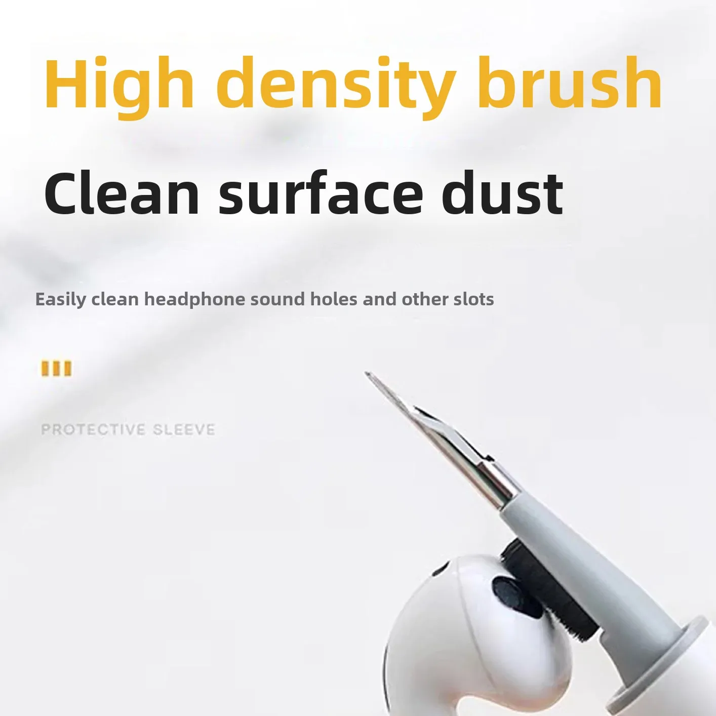 Cross-border second-generation multi-function Bluetooth headset cleaning pen Airpods earplugs mobile phone computer keyboard cleaning artifact