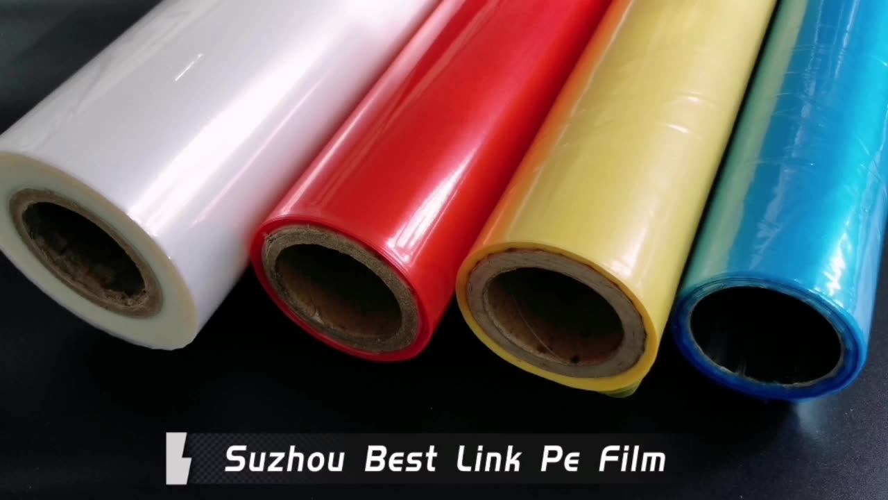 Factory Pack Polyethylene Film Transparent Pallet Wrap Stretch Film Pe