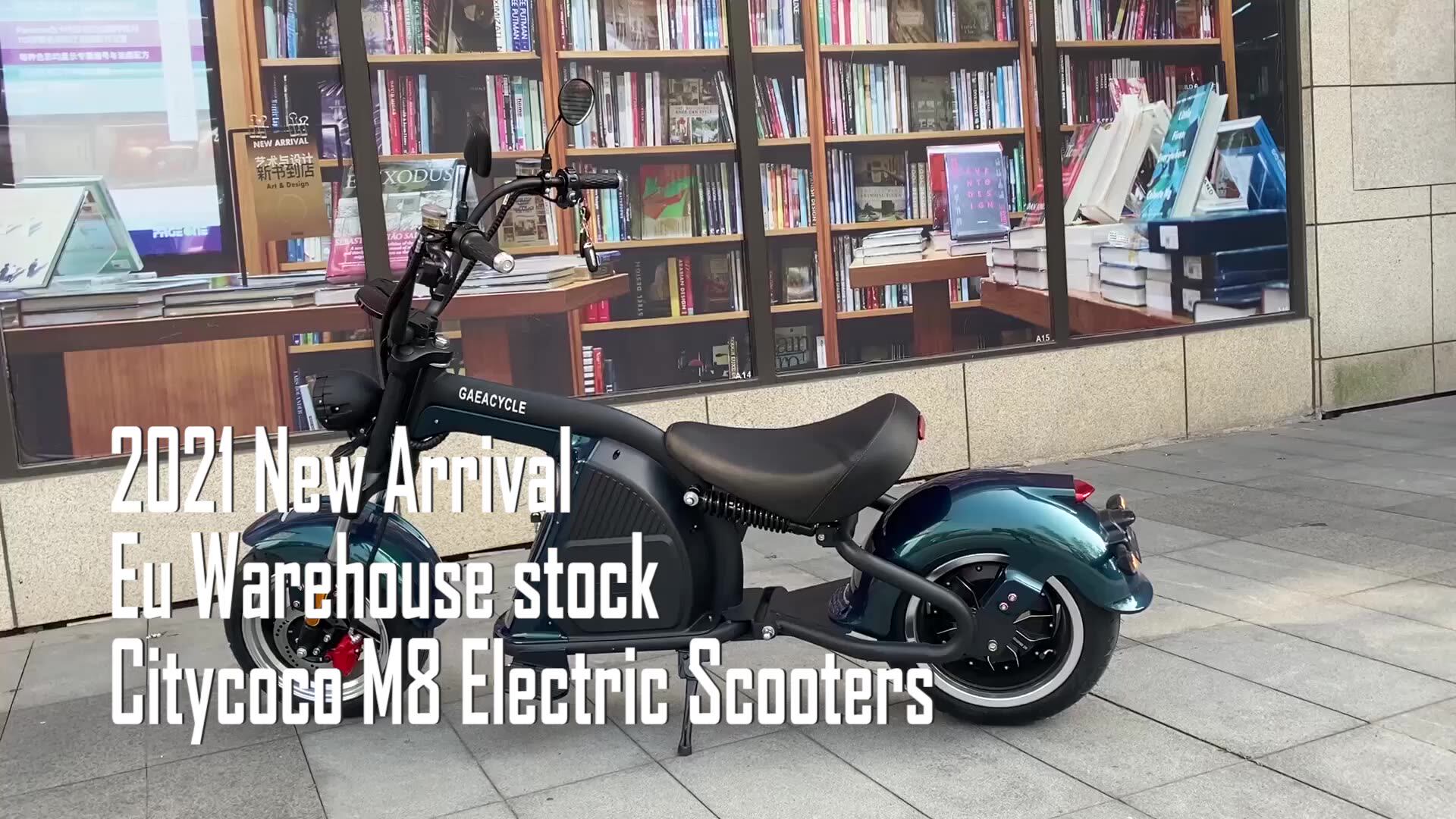 Gaea M8 Citycoco 2000W Electric Scooter - EEC COC Approved