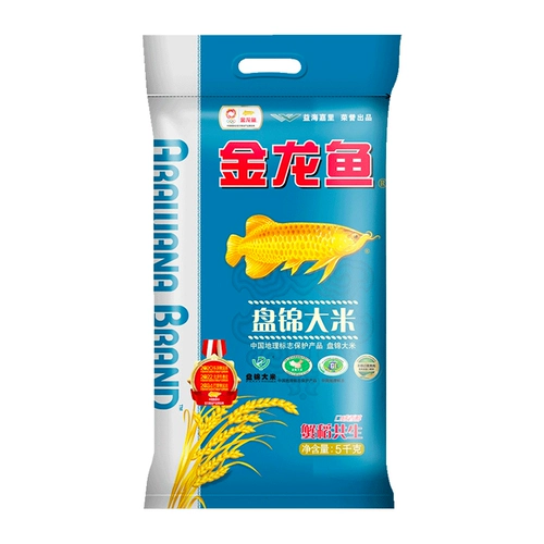 金龙鱼 Panjin Rice 5 кг крабовый рис Симбиоз северо -восток Классические раунды Классические раунды