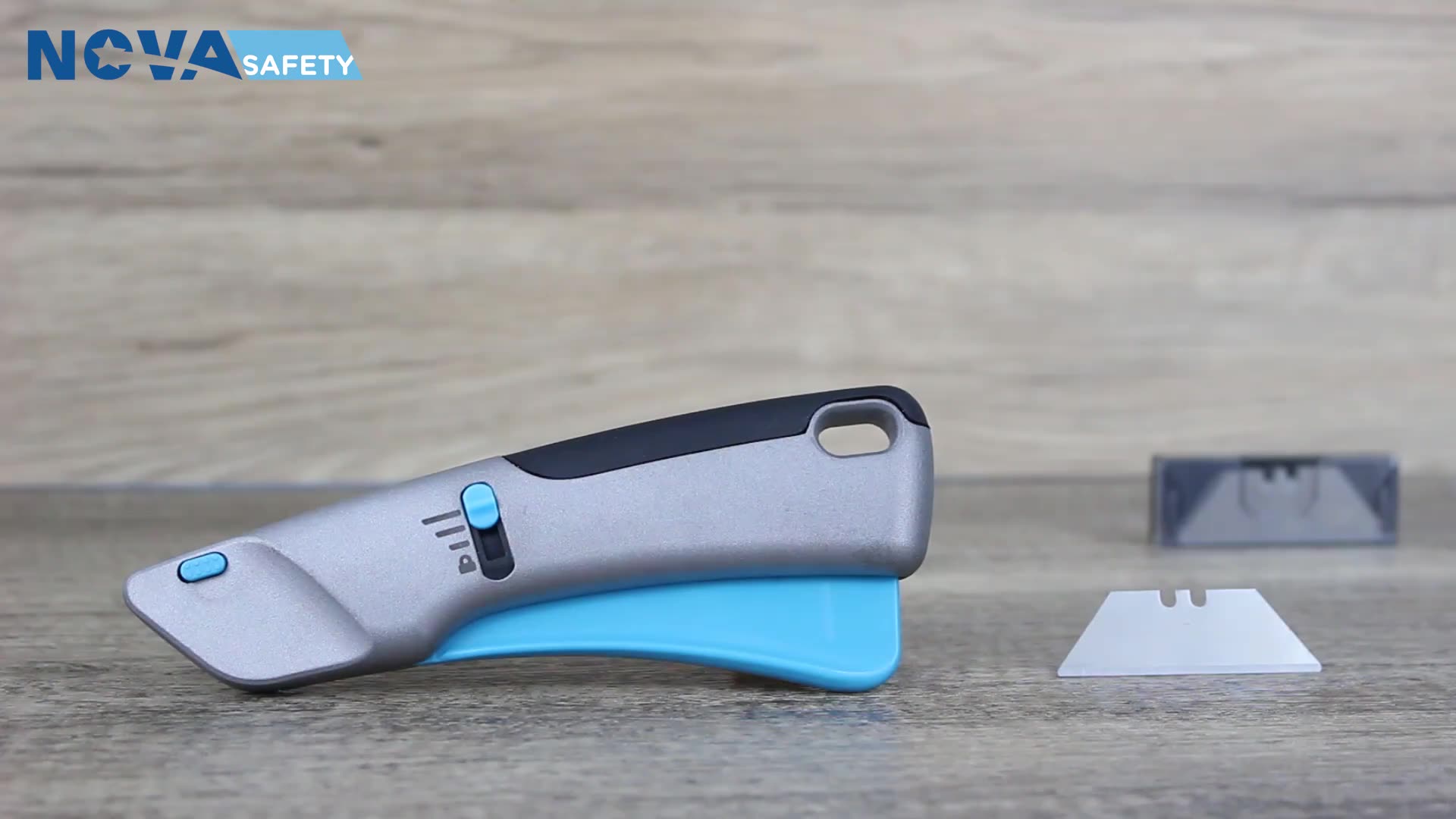 Retractable Safety Box Cutter Squeeze Trigger Utility Knives With