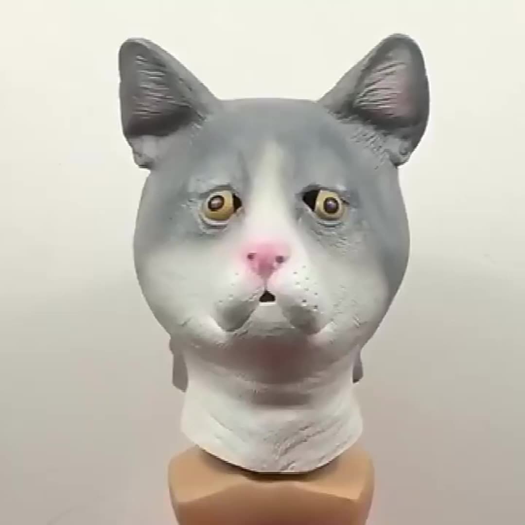 Scary Rubber Full Face Novelty Creepy Latex Mask Monster Latex Overhead