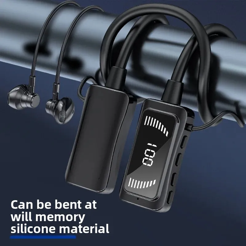 Shake Voice Fast Hand Live Explosions Wireless Bluetooth Headset Neck-Hanging K Song Ears for Apple Huawei Android OPP