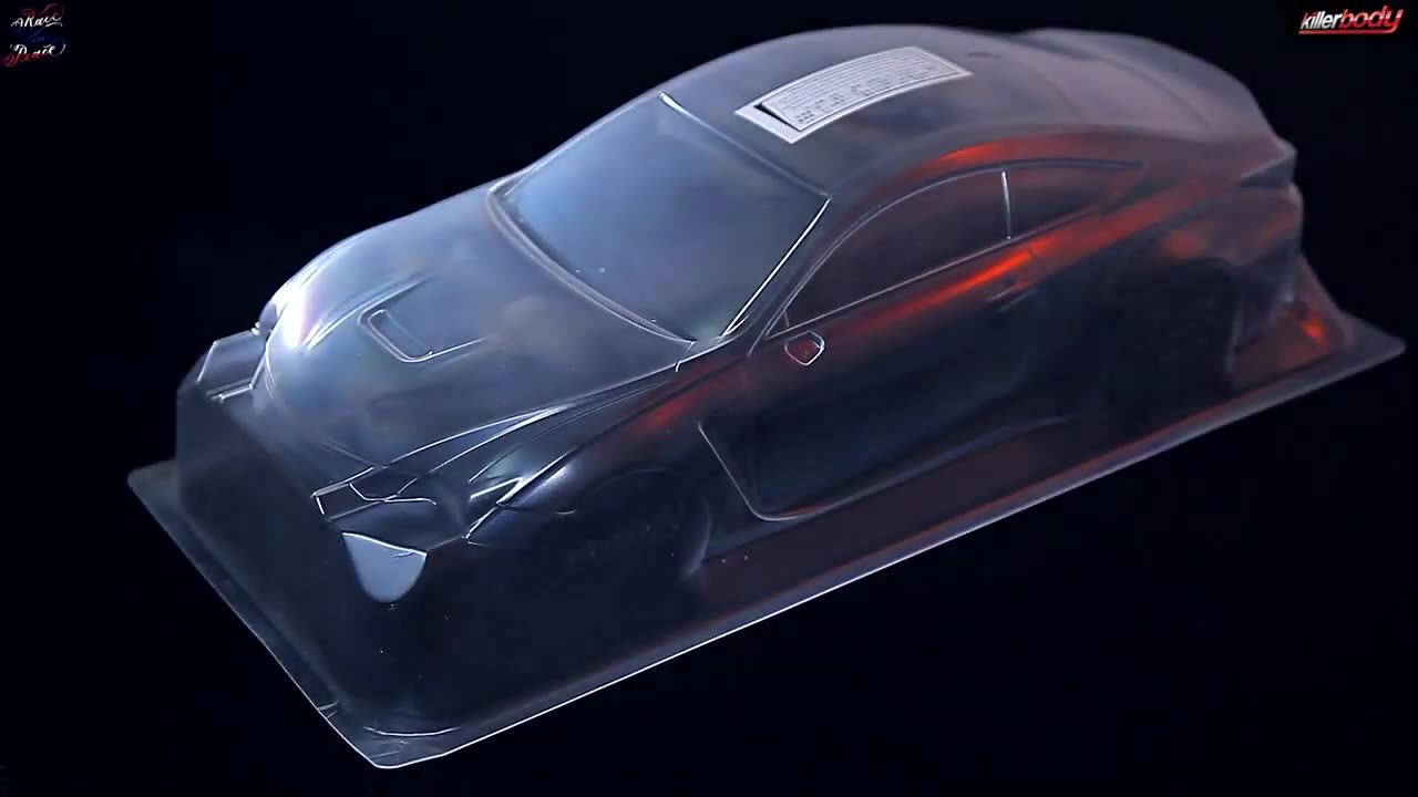 Killerbody 1/10 rcツーリングカークイックネームrcfシェル