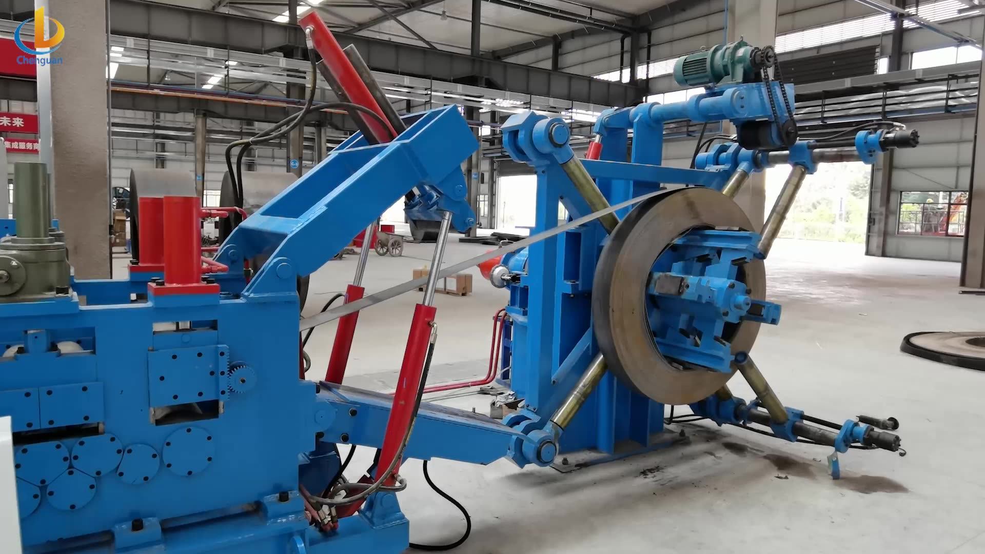 Small Size Hf Welding Round Ss Steel Tube Marking Machine Galvanize