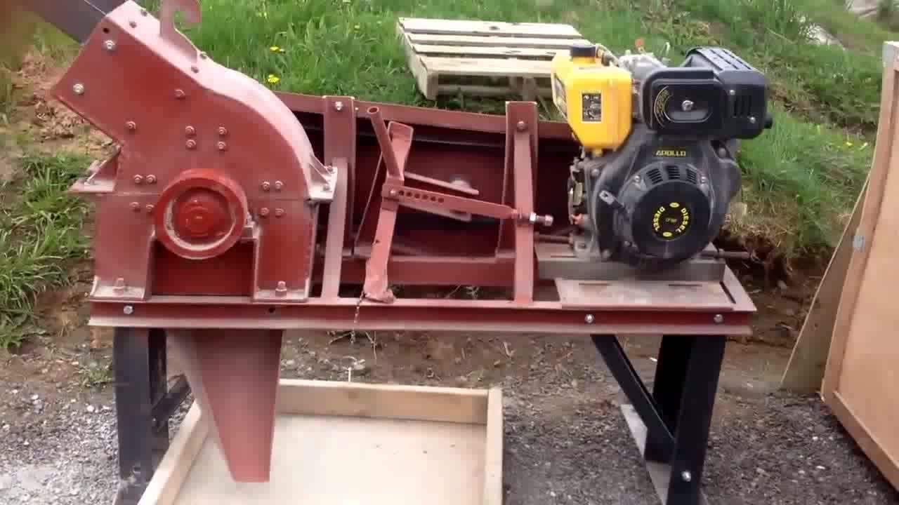 Factory Price Portable Mini Used Hammer Concrete Stone Crusher Machine